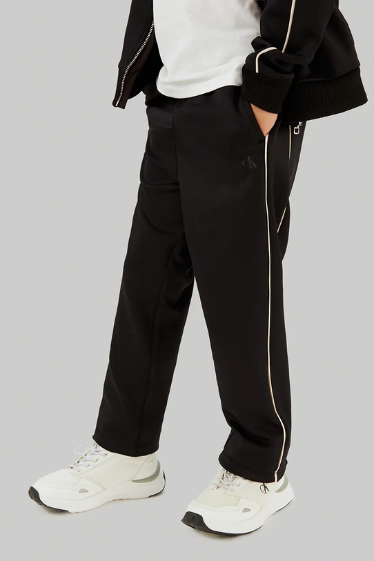 Αγορίστικα Παιδικό φούτερ Calvin Klein Jeans IB0IB02606.128.176.PPY2 μαύρο