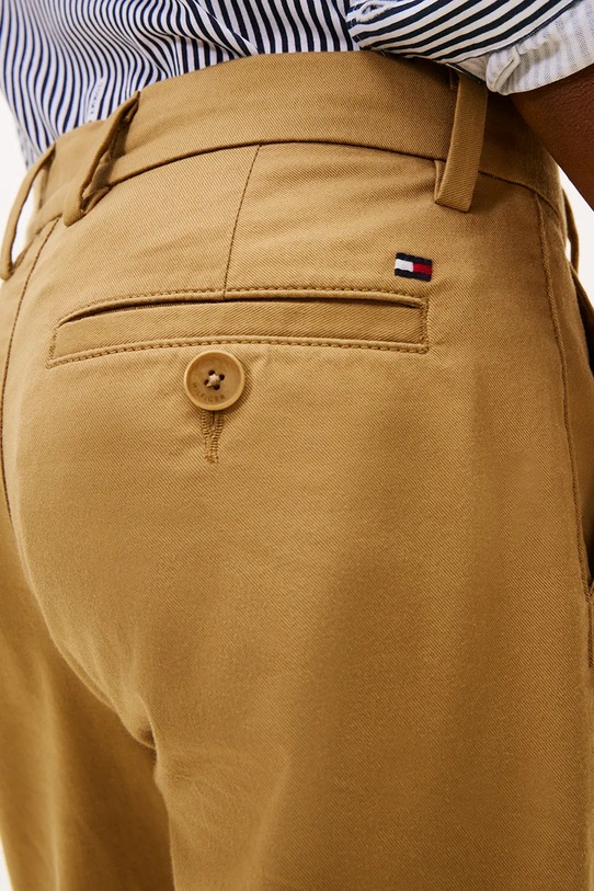 Tommy Hilfiger spodnie dziecięce KB0KB09638.128.176.PPY2 brązowy