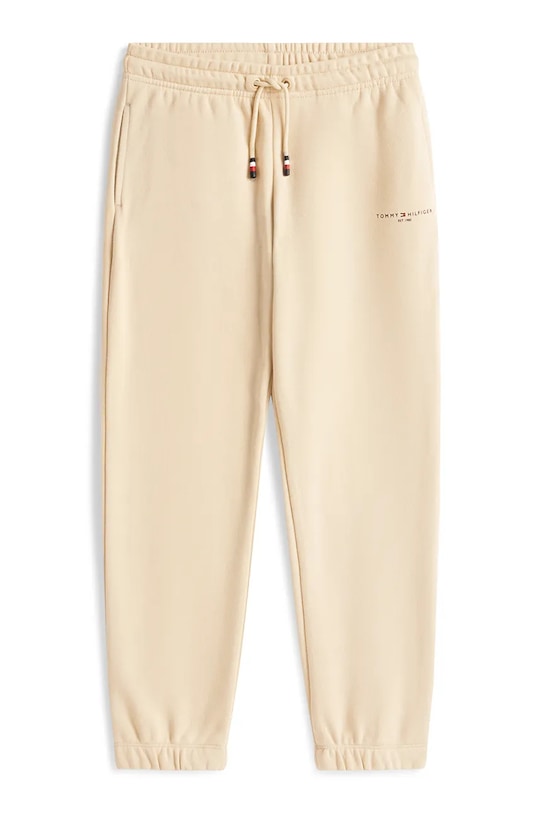 Tommy Hilfiger jogger hlače otroške KS0KS00662.128.176.PPY2 bež SS26