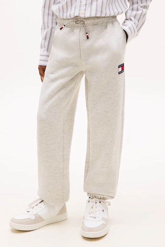 Tommy Hilfiger spodnie dresowe dziecięce KS0KS00715.116.122.PPY2 szary