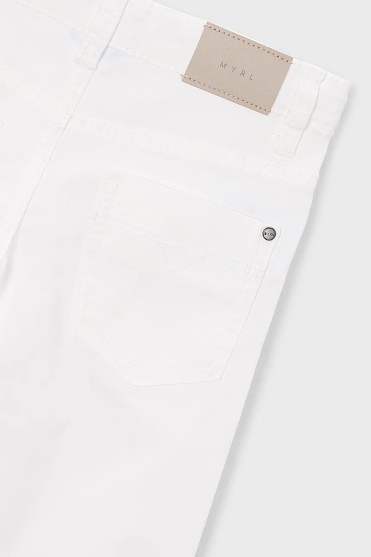 Chłopiec Mayoral spodnie dziecięce 505.5E.Mini.PPY2 biały
