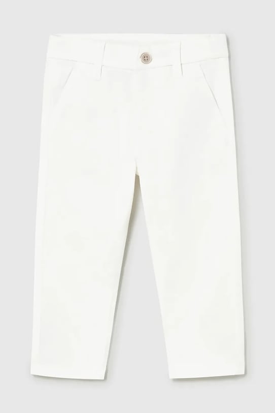 Παιδικό παντελόνι Mayoral με ελαστάν λευκό 522.3A.Baby.PPY2