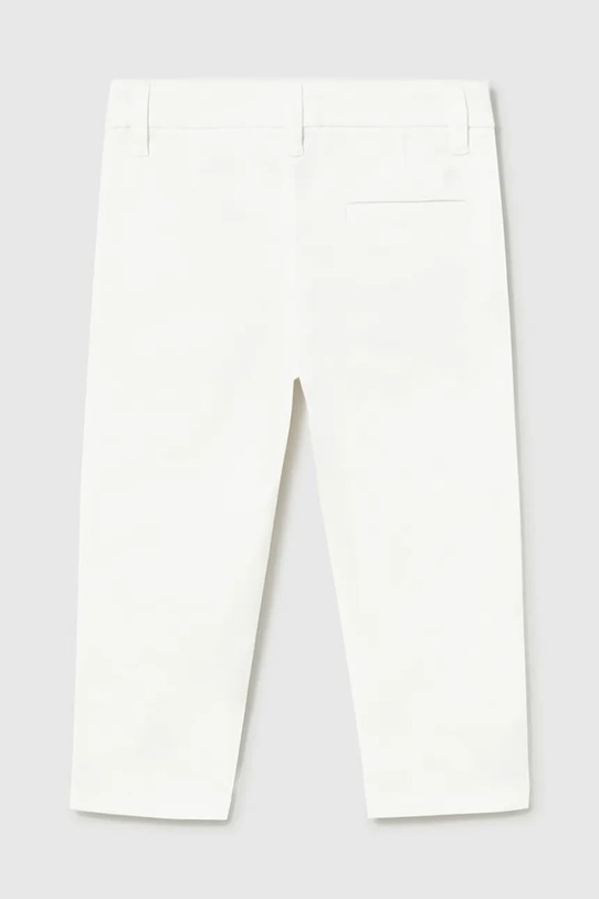 Παιδικό παντελόνι Mayoral 522.3A.Baby.PPY2 λευκό SS26