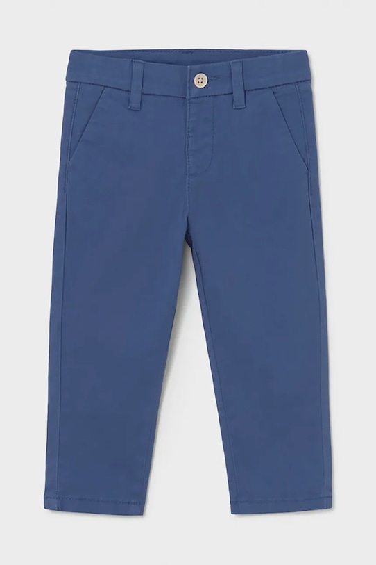Mayoral spodnie dziecięce z elastanem niebieski 522.3A.Baby.PPY2