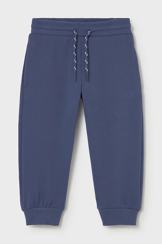 Mayoral spodnie dresowe dziecięce z elastanem granatowy 711.3E.Baby.PPY2