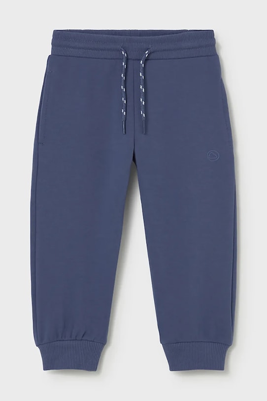 Detské tepláky Mayoral s elastanom tmavomodrá 711.3E.Baby.PPY2