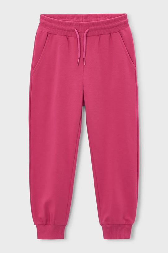 Mayoral spodnie dresowe dziecięce z elastanem różowy 742.5F.Mini.PPY2
