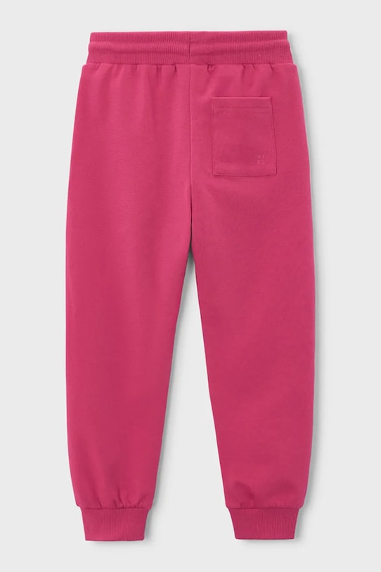 Mayoral spodnie dresowe dziecięce 742.5F.Mini.PPY2 różowy SS26