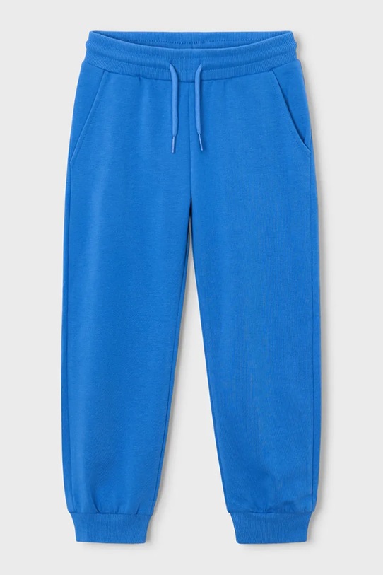 Detské tepláky Mayoral s elastanom modrá 742.5F.Mini.PPY2