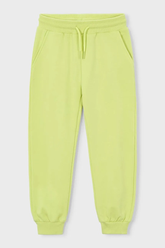 Mayoral spodnie dresowe dziecięce 742.5F.Mini.PPY2 zielony SS26