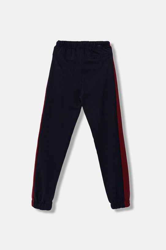 Guess spodnie dresowe bawełniane dziecięce L6RB01.KA6R4.PPY2 granatowy SS26