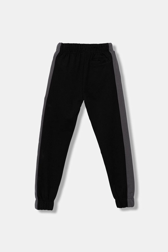 Guess spodnie dresowe bawełniane dziecięce L6RB01.KA6R4.PPY2 czarny SS26