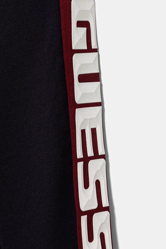 Chłopiec Guess spodnie dresowe bawełniane dziecięce N6RB01.KA6R4.PPY2 granatowy