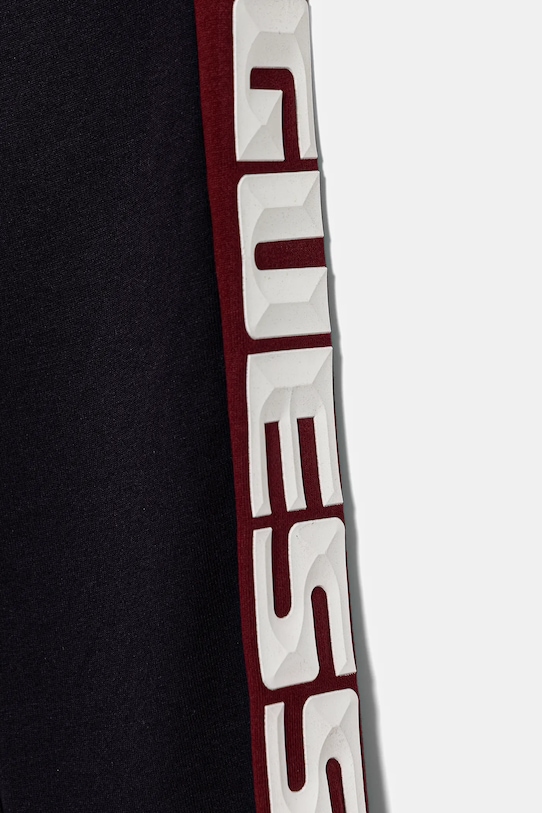 Chłopiec Guess spodnie dresowe bawełniane dziecięce N6RB01.KA6R4.PPY2 granatowy