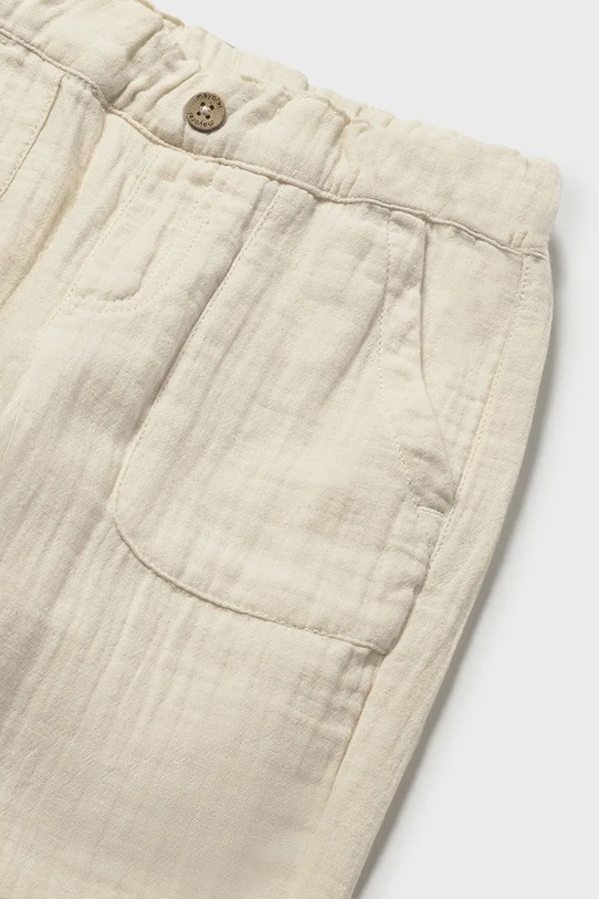 Chłopiec Mayoral spodnie bawełniane niemowlęce 1521.3C.Baby.PPY2 beżowy