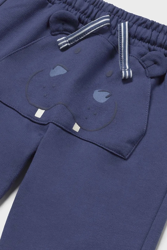Chłopiec Mayoral spodnie dresowe dziecięce 1525.3G.Baby.PPY2 granatowy