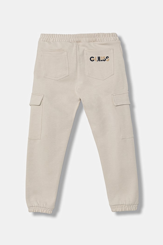 Παιδικό παντελόνι Guess N6RB06.KCCH0.PPY2 μπεζ SS26