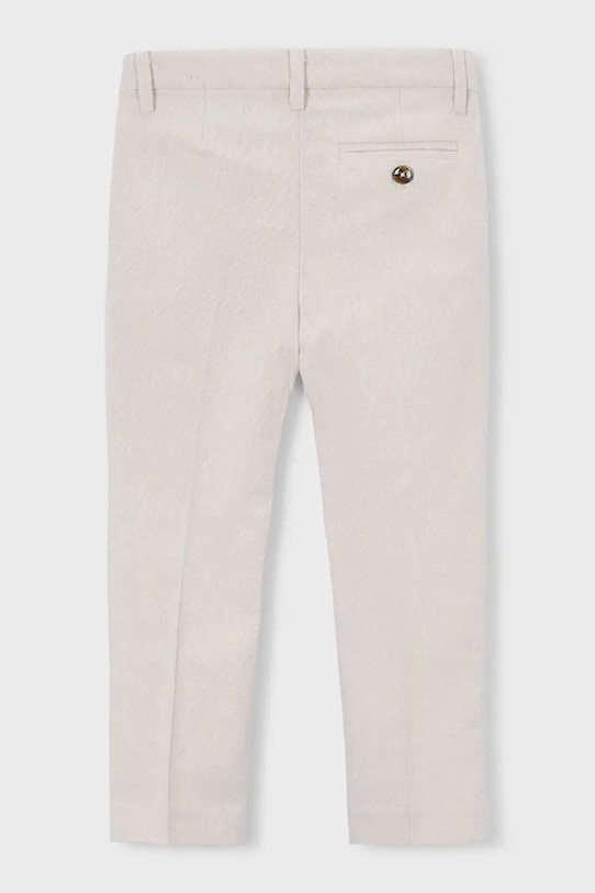 Αγορίστικα Παντελόνι με λινό μείγμα για παιδιά Mayoral 3574.5B.Mini.PPY2 μπεζ