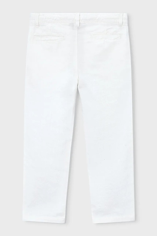 Chłopiec Mayoral spodnie dziecięce z dodatkiem lnu 3576.5C.Mini.PPY2 beżowy