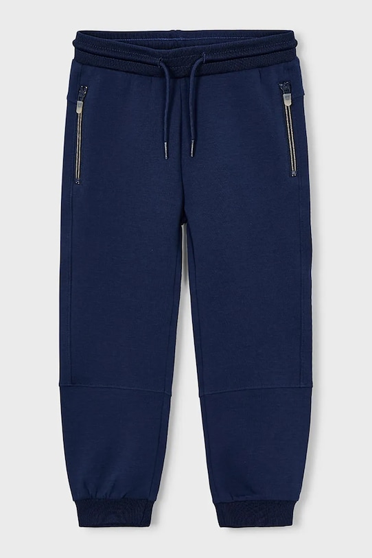 Mayoral spodnie dresowe dziecięce 3583.5G.Mini.PPY2 granatowy SS26