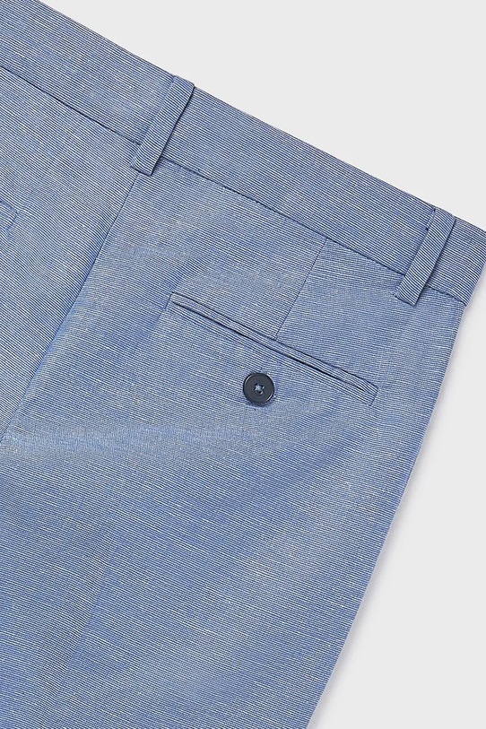 Mayoral spodnie z domieszką lnu dziecięce niebieski 6562.7A.Junior.PPY2