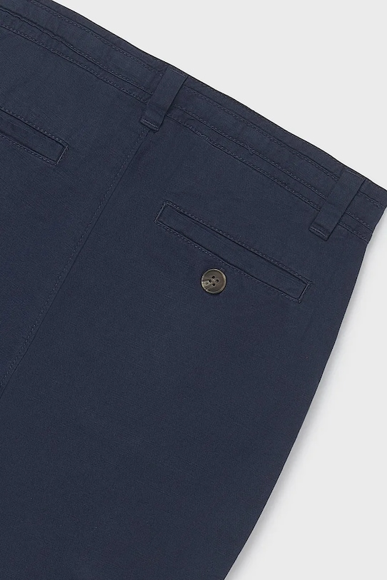 Chłopiec Mayoral spodnie bawełniane dziecięce 6564.7B.Junior.PPY2 granatowy