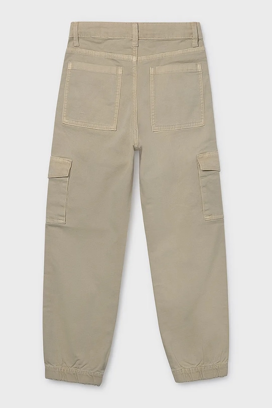 Mayoral spodnie dziecięce 6566.7C.Junior.PPY2 beżowy SS26