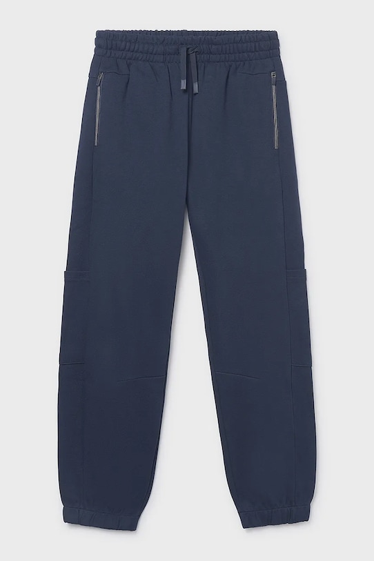 Mayoral spodnie dresowe dziecięce 6567.7D.Junior.PPY2 granatowy SS26