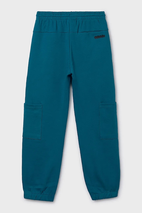 Mayoral spodnie dresowe dziecięce 6567.7D.Junior.PPY2 turkusowy SS26