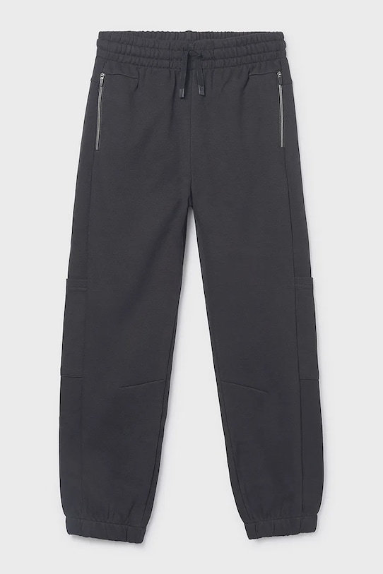 Mayoral spodnie dresowe dziecięce 6567.7D.Junior.PPY2 czarny SS26