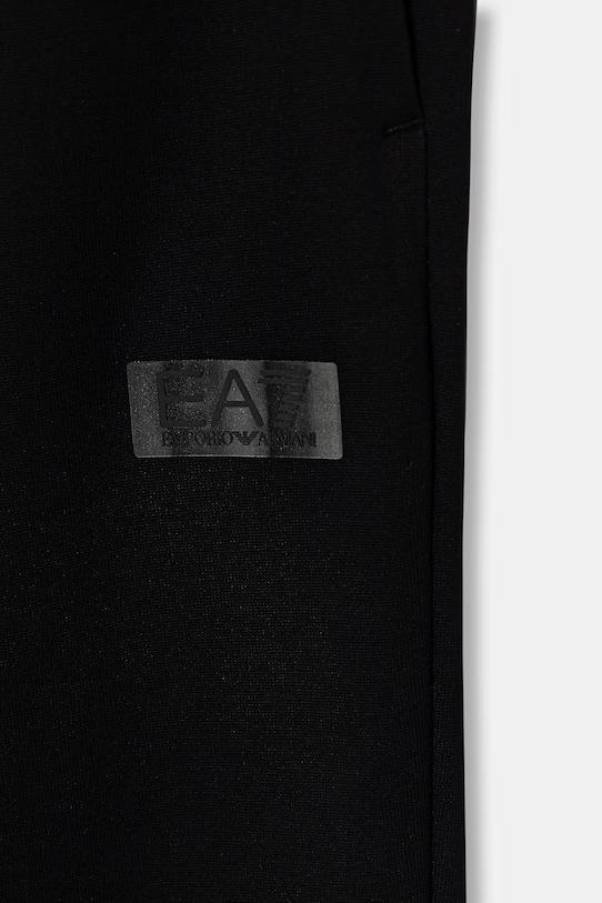 Chłopiec EA7 Emporio Armani spodnie dresowe dziecięce 7B000314.AF12660 czarny