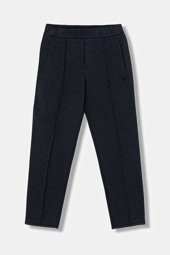 Emporio Armani spodnie dziecięce dzianina granatowy EB001026.AF20698