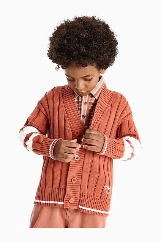 Emporio Armani spodnie dziecięce EB001253.AF19657 beżowy