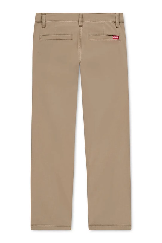 Хлопчик Дитячі бавовняні штани Levi's XX CHINO RELAXED STRAIGHT 9EP697 коричневий