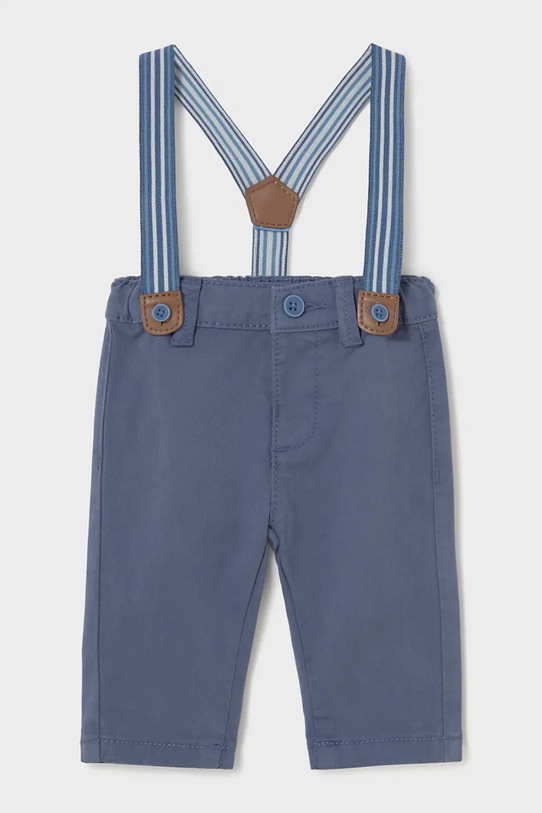 Mayoral Newborn spodnie niemowlęce 1596.1L.Newborn.PPY2 granatowy SS26