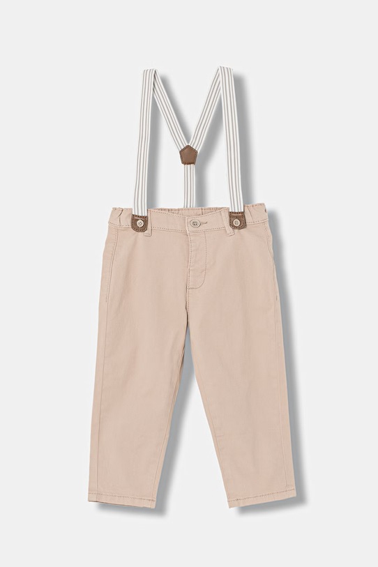 Mayoral Newborn spodnie niemowlęce tkanina beżowy 1596.1L.Newborn.PPY2