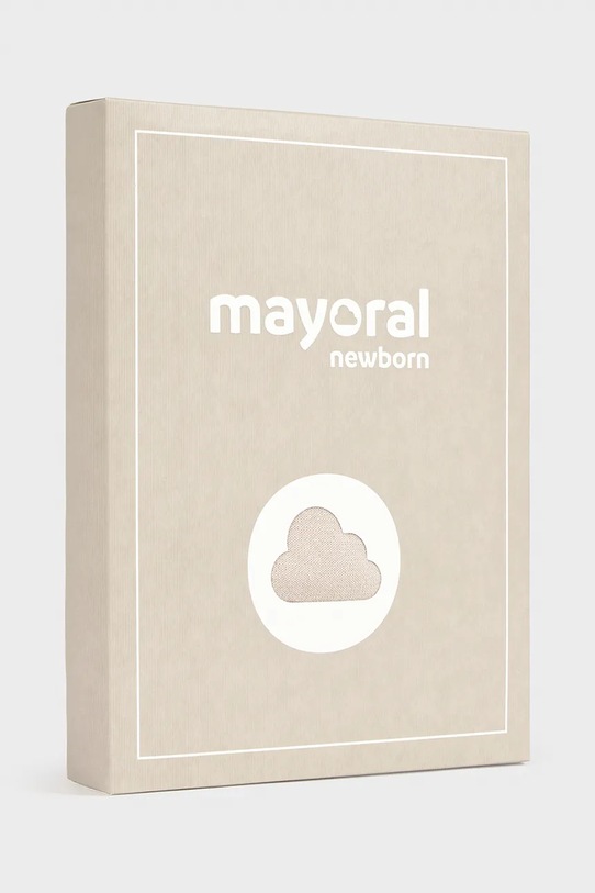 Mayoral Newborn komplet niemowlęcy beżowy 1609.1D.Newborn.PPY2