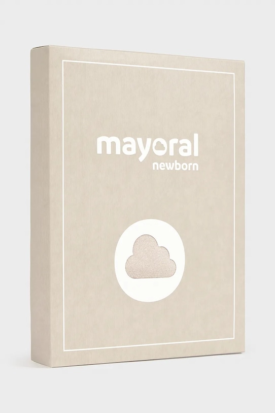 Mayoral Newborn komplet niemowlęcy beżowy 1609.1D.Newborn.PPY2