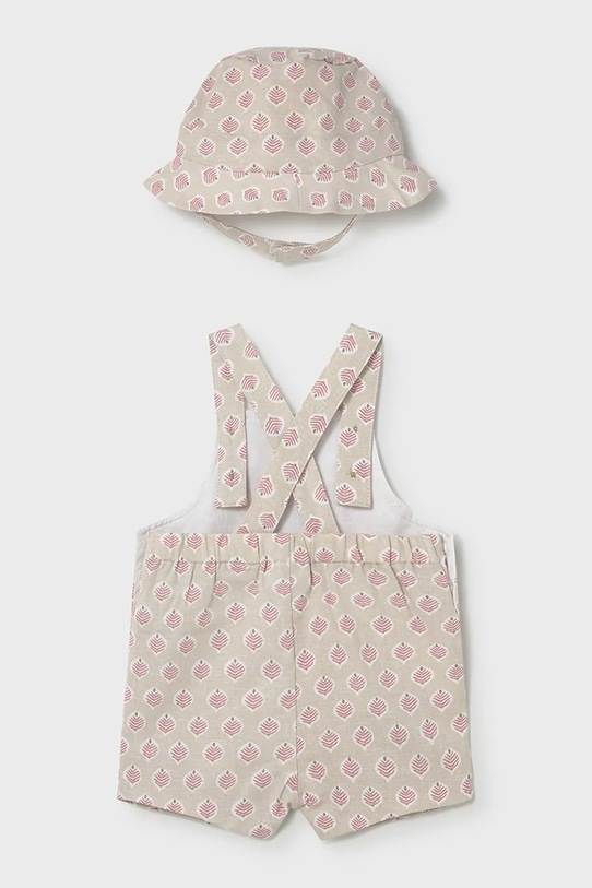 Mayoral Newborn ogrodniczki niemowlęce 1611.1M.Newborn.PPY2 różowy SS26