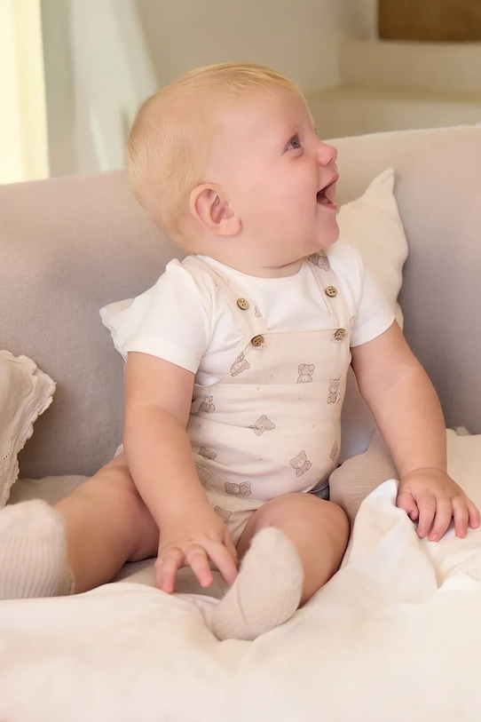 Σετ μωρού Mayoral Newborn ύφασμα μπεζ 1621.1B.Newborn.PPY2