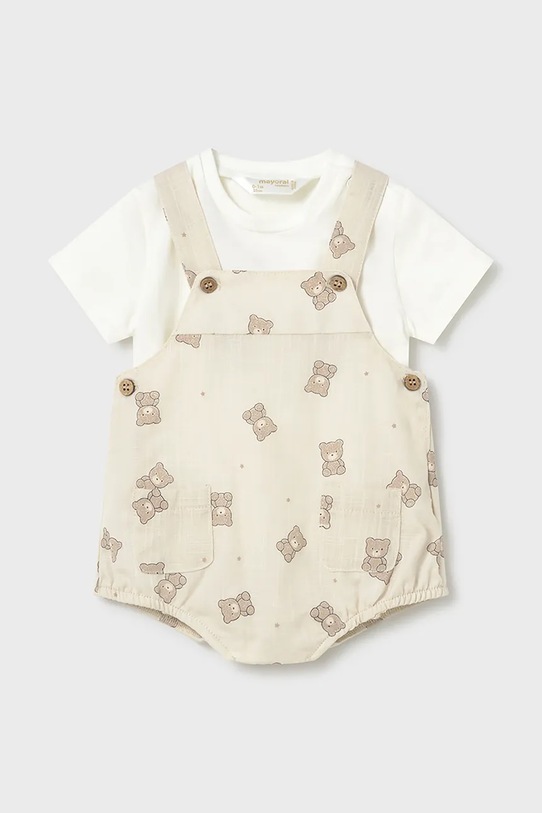 Σετ μωρού Mayoral Newborn 1621.1B.Newborn.PPY2 μπεζ SS26