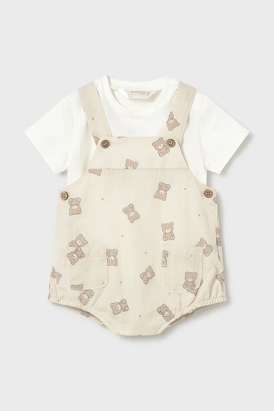 Σετ μωρού Mayoral Newborn 1621.1B.Newborn.PPY2 μπεζ SS26