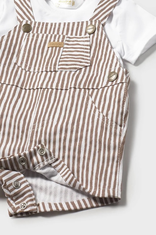 Chłopiec Mayoral Newborn komplet niemowlęcy 1623.1P.Newborn.PPY2 brązowy