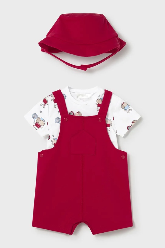 Mayoral Newborn komplet niemowlęcy wzorzyste czerwony 1624.1Q.Newborn.PPY2