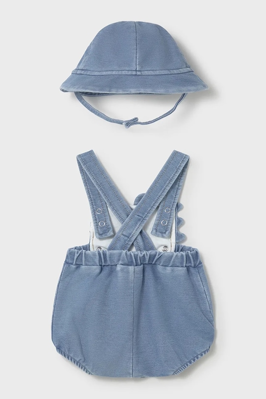 Mayoral Newborn ogrodniczki niemowlęce 1650.1Q.Newborn.PPY2 niebieski SS26