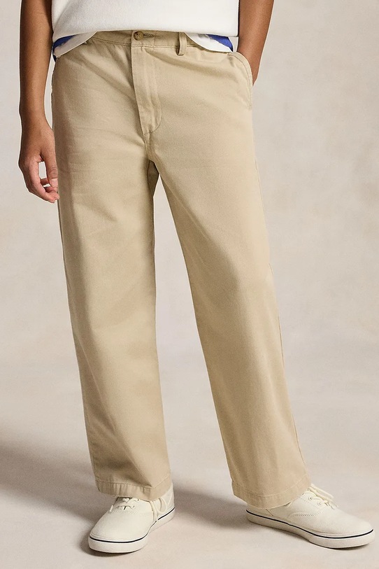 Polo Ralph Lauren nohavice chinos detské bavlnené 323A12611001 béžová
