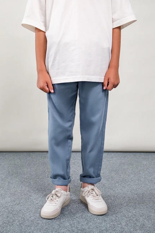 Παιδικό παντελόνι με λινό Mayoral ύφασμα μπλε 6572.7H.Boston.PPY2