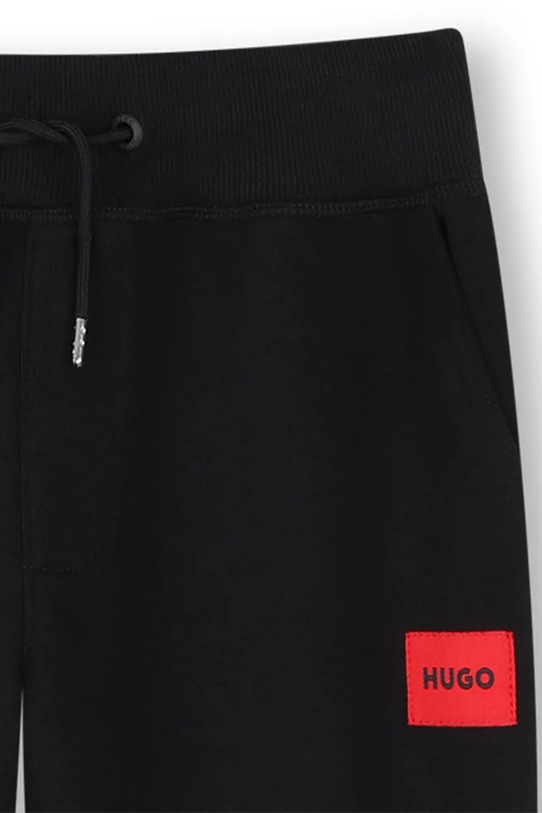 Chlapec Detské tepláky HUGO G01182.102.108 čierna