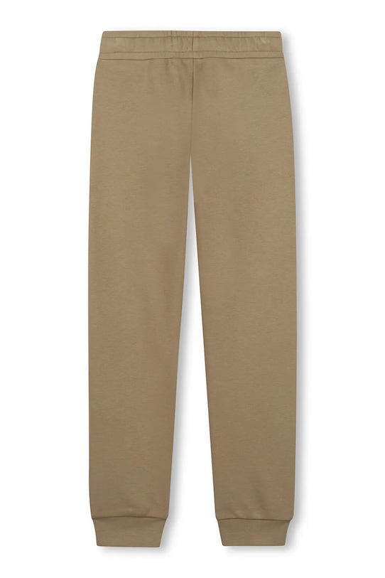 Otroška bombažna trenirka BOSS J52907.114.150 zelena SS26