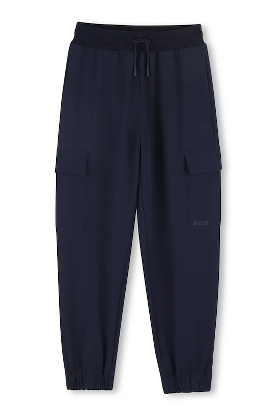 Dječje hlače BOSS J52910.162.174 mornarsko plava SS26